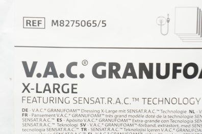 KCI VAC M8275065/5 GranuFoam Dressing X-Large
